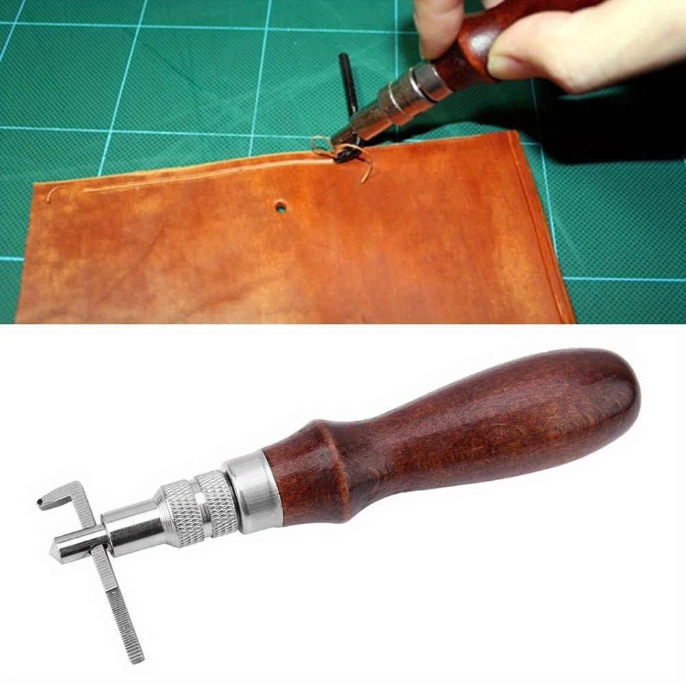 Leatherwork Accessories - 1 szt. Regulowany nóż do rowkowania