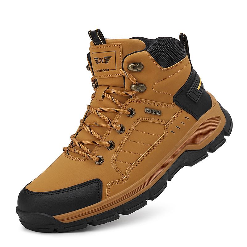 Leather Work Boots - Nowe Jesienne Męskie Botki Modne Outdoorowe
