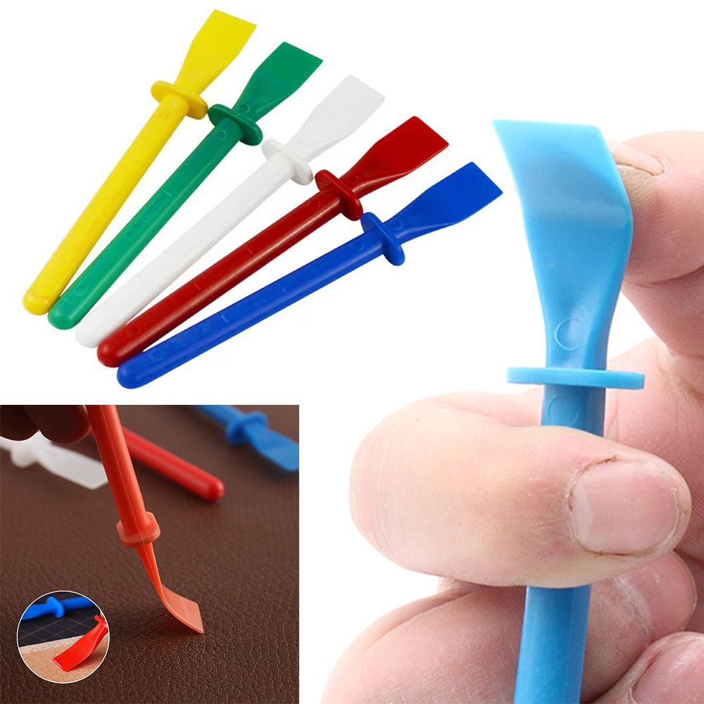 Leatherwork Accessories - 20 szt. Rozprowadzaczy Kleju, Polipropylenowe Szpatułki