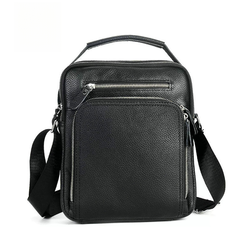 Leather Work Handbag - Wodoodporna męska torba z wysokiej jakości