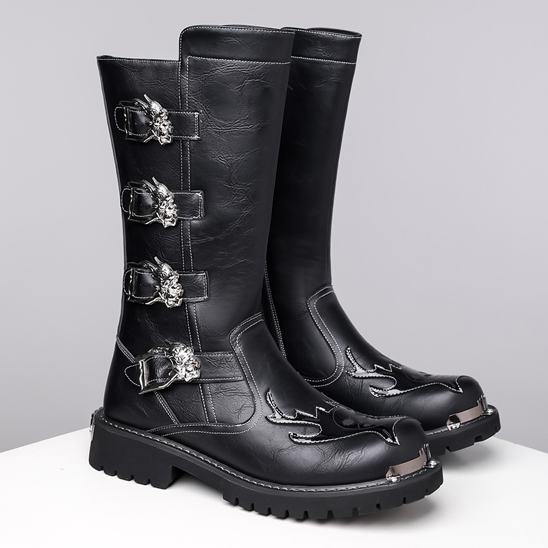 Jesienne Nowe Designerskie Skó – Leather Work Boots recenzja i cena
