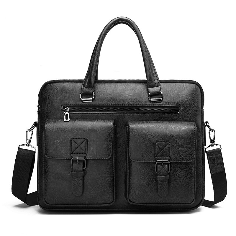 Luksusowa męska teczka bizneso – Leather Work Handbag recenzja i cena