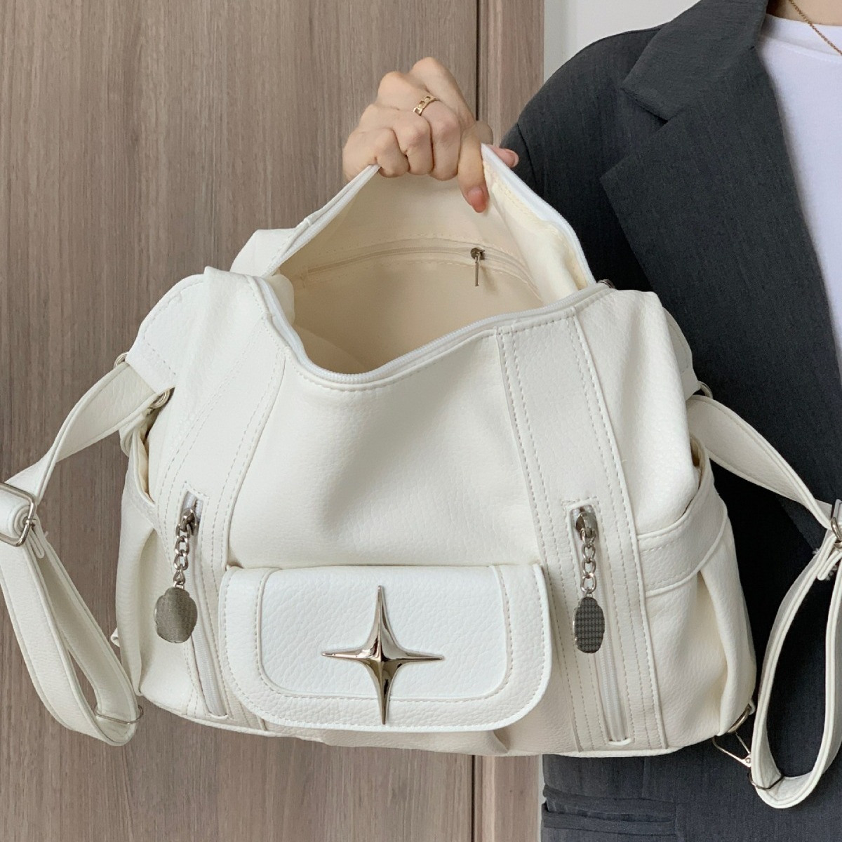Damska ładna torba modna w sty – Leather Work Handbags recenzja i cena