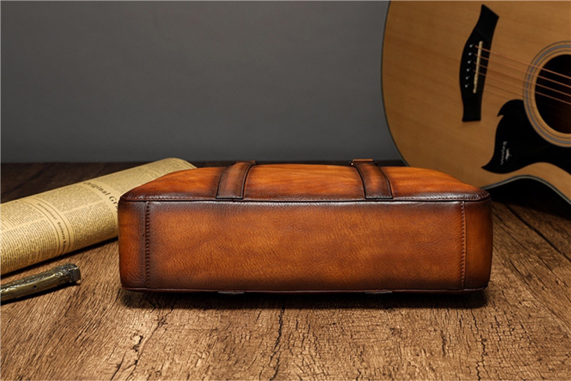 Teczka biznesowa YETTIES z naj – Leather Work Handbag recenzja i cena