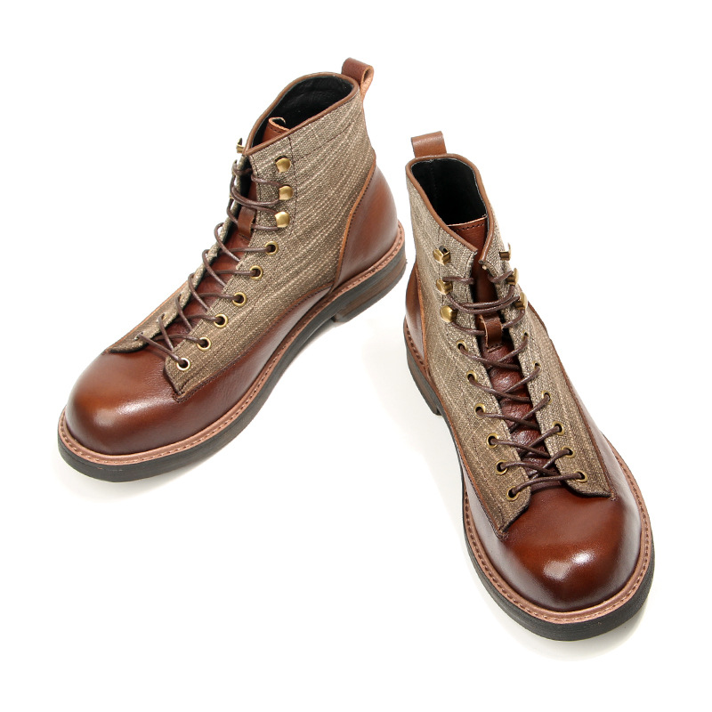 Męskie botki YETTIES z krótkim – Vintage Leatherwork recenzja i cena