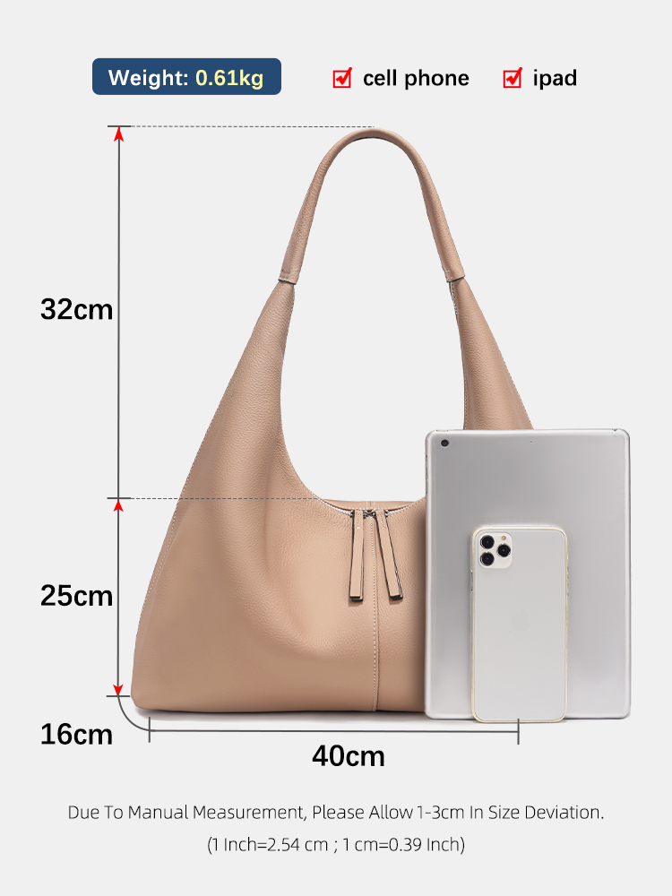 Torba Tote Zency Duża Pojemnoś – Leather Work Handbag recenzja i cena