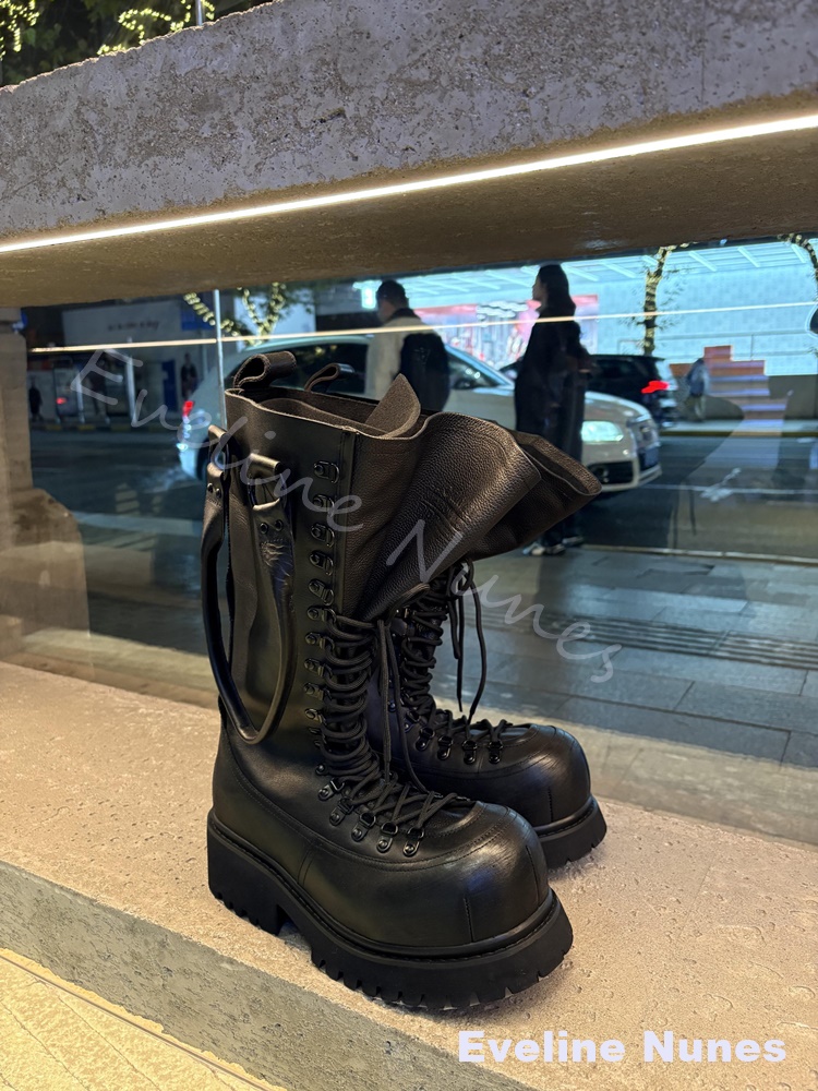 Retro Skórzane Botki Motocyklo – Leather Work Boots recenzja i cena