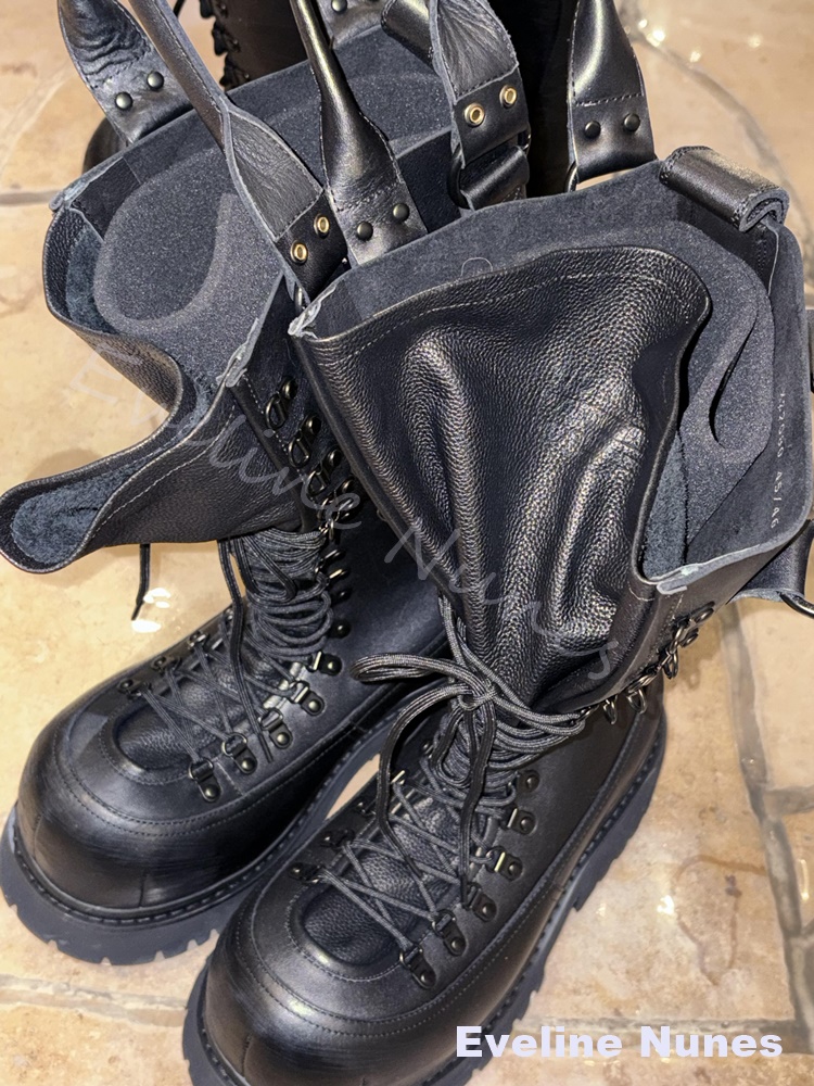 Retro Skórzane Botki Motocyklo – Leather Work Boots recenzja i cena