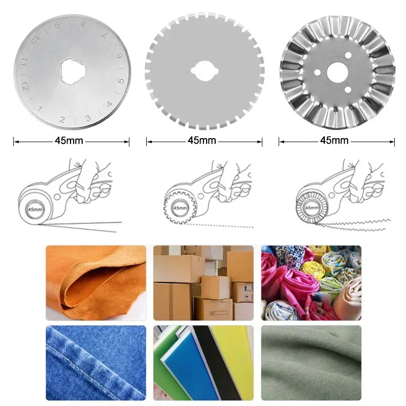 Nóż rolkowy 45 mm do cięcia tk – Leatherwork Accessories recenzja i cena