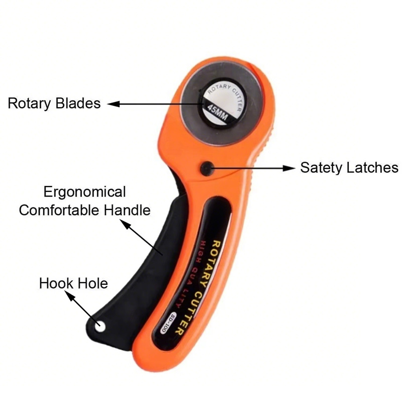 Nóż rolkowy 45 mm do cięcia tk – Leatherwork Accessories recenzja i cena