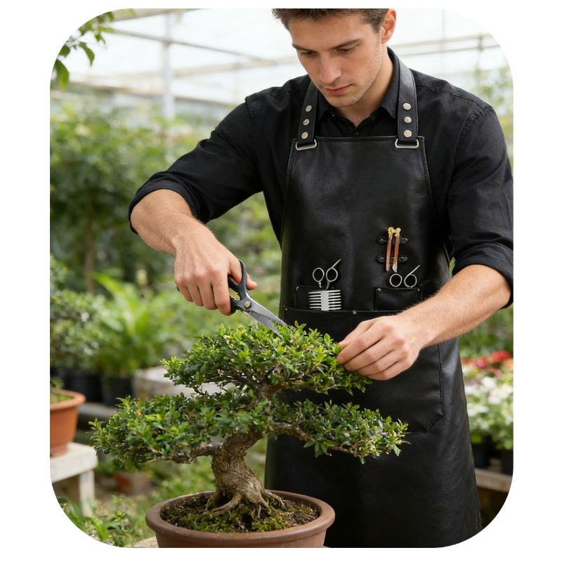Fartuch z miękkiej skóry PU, f – Leatherwork Apron recenzja i cena