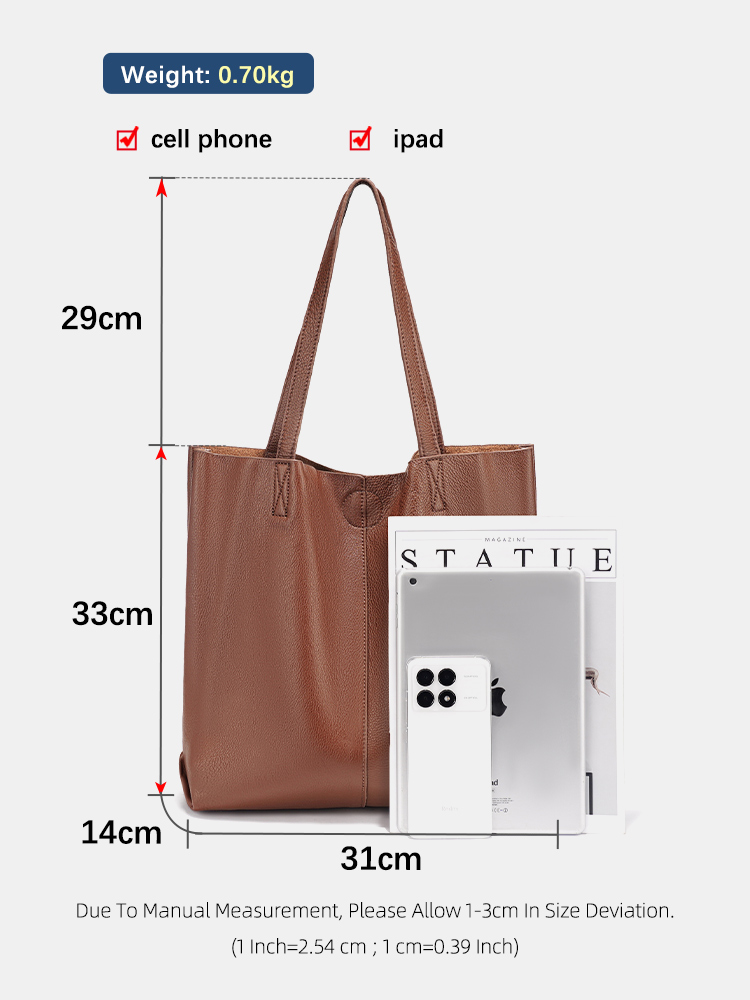 Zency Damska Torba o Dużej Poj – Leather Work Handbag recenzja i cena