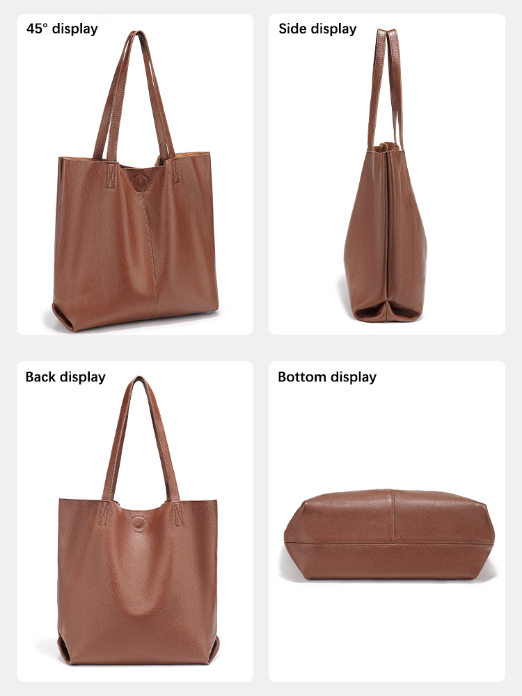 Zency Damska Torba o Dużej Poj – Leather Work Handbag recenzja i cena