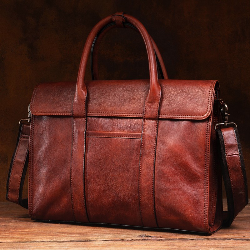 Torebka ze skóry garbowanej ro – Leather Work Handbag recenzja i cena