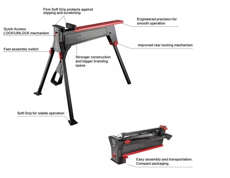 Składany stół roboczy dla koni – Leatherwork Bench recenzja i cena