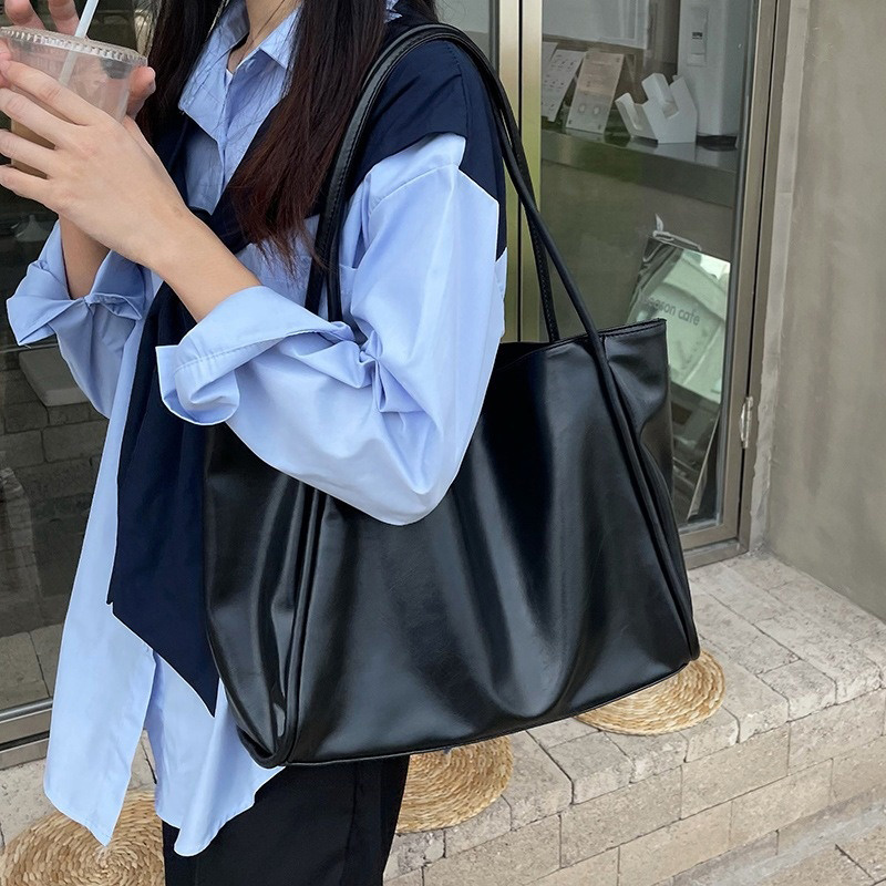 Damskie torby na ramię w stylu – Leather Work Handbag recenzja i cena