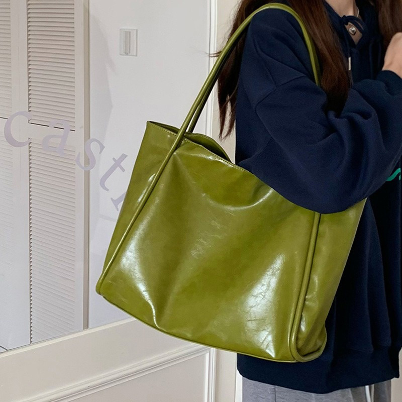 Damskie torby na ramię w stylu – Leather Work Handbag recenzja i cena