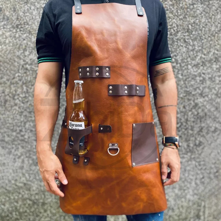 Wielofunkcyjny Uchwyt na Butel – Leatherwork Apron recenzja i cena