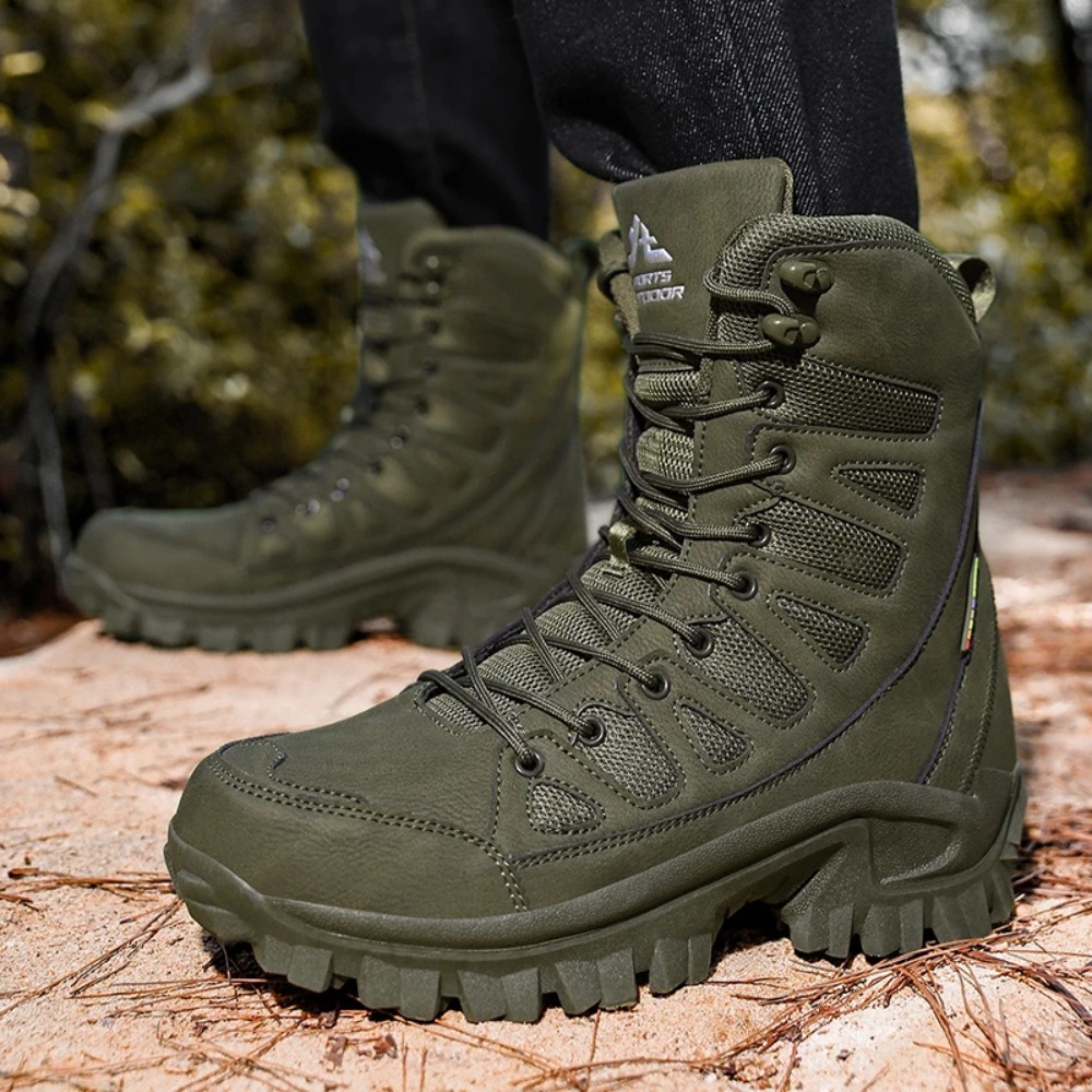 Zimowe wysokiej jakości skórza – Leather Work Boots recenzja i cena