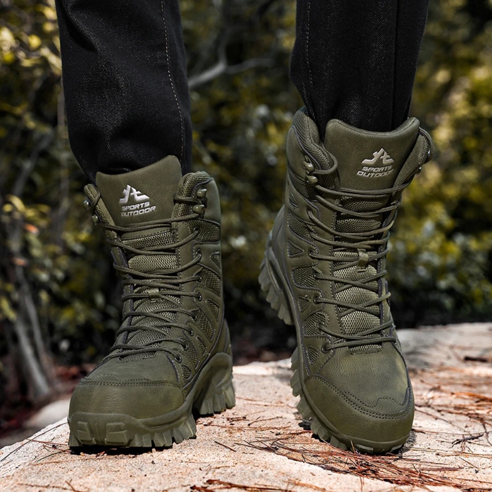Zimowe wysokiej jakości skórza – Leather Work Boots recenzja i cena