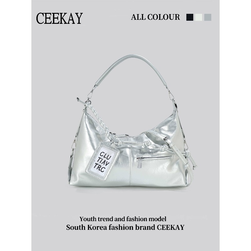 Torebka Hobo z błyszczącej skó – Leather Work Handbag recenzja i cena