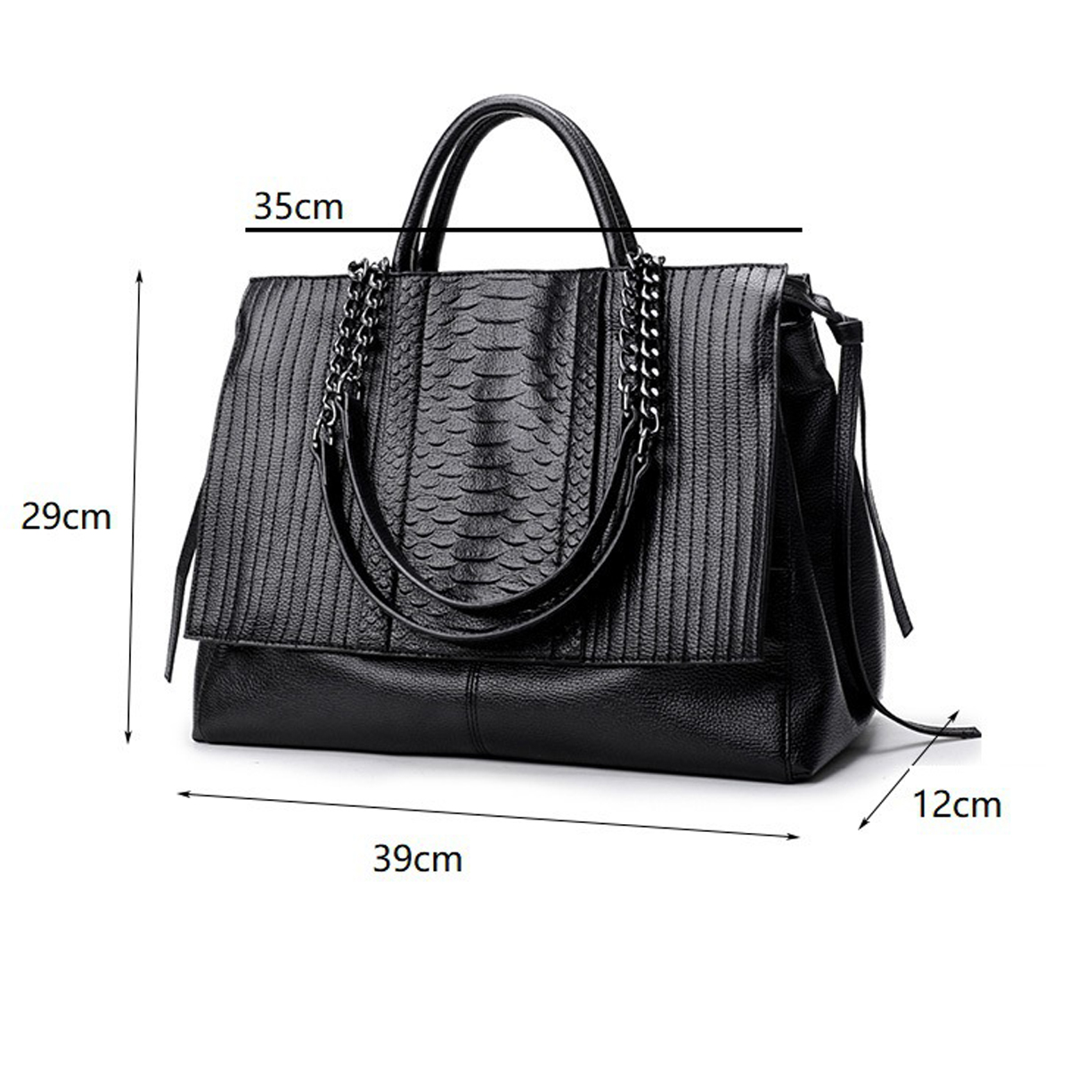Elegancka torba typu tote z za – Leather Work Handbag recenzja i cena