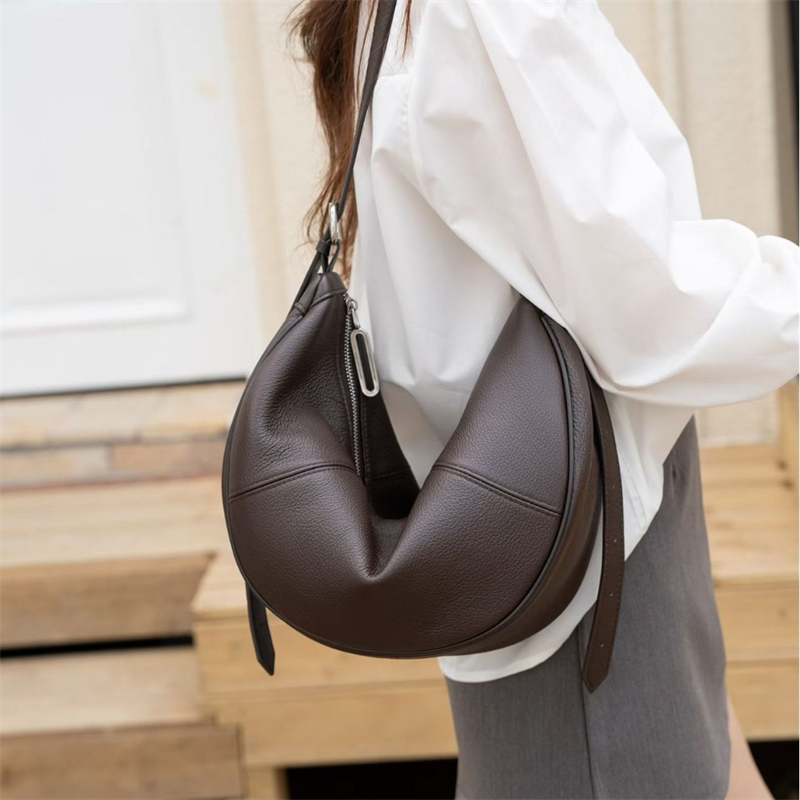 BURMINSA Miękka Torba Hobo w K – Leather Work Handbag recenzja i cena