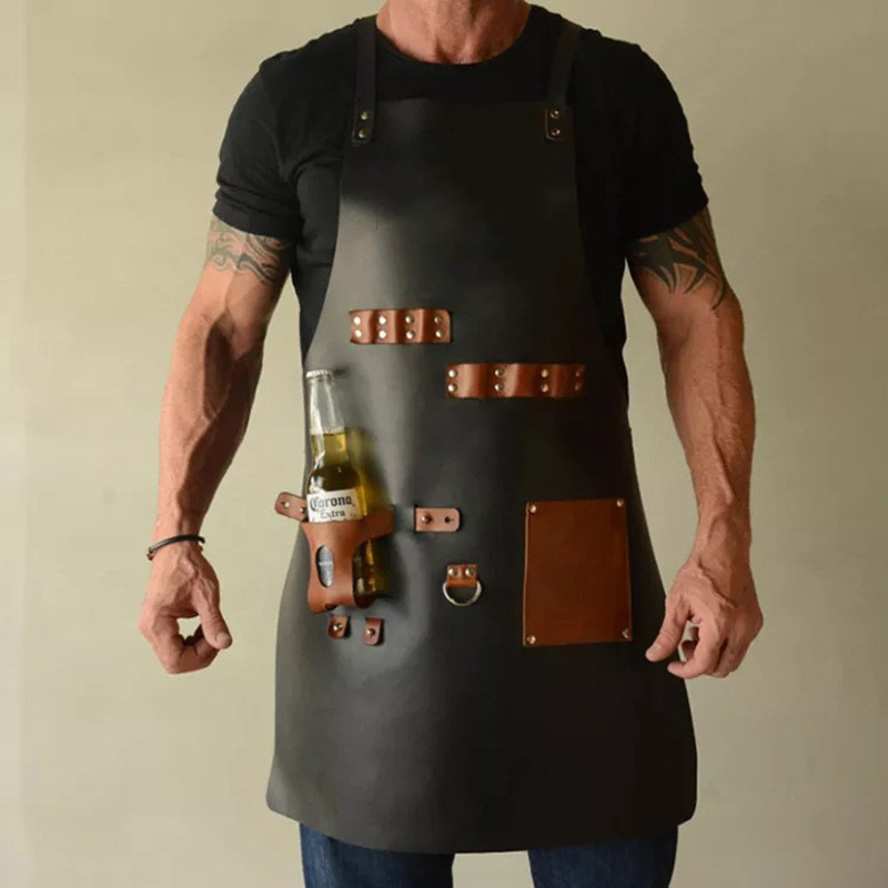 Fartuch roboczy męski ze skóry – Leatherwork Apron recenzja i cena