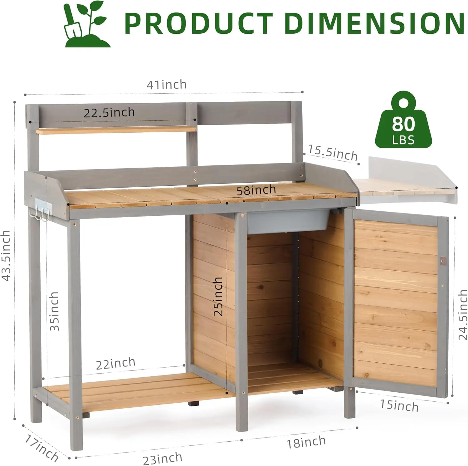 Drewniany stół do przesadzania – Leatherwork Bench recenzja i cena