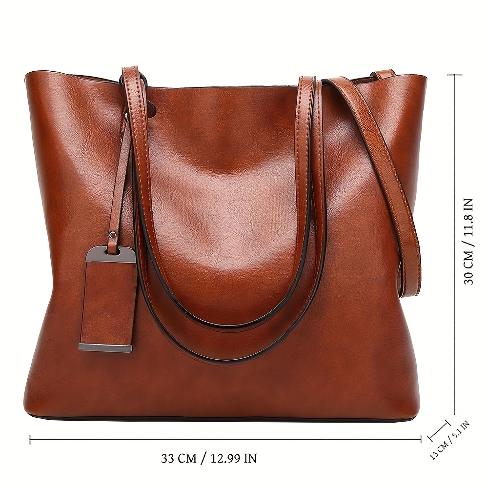 Modna klasyczna Retro skórzana – Leather Work Handbag recenzja i cena