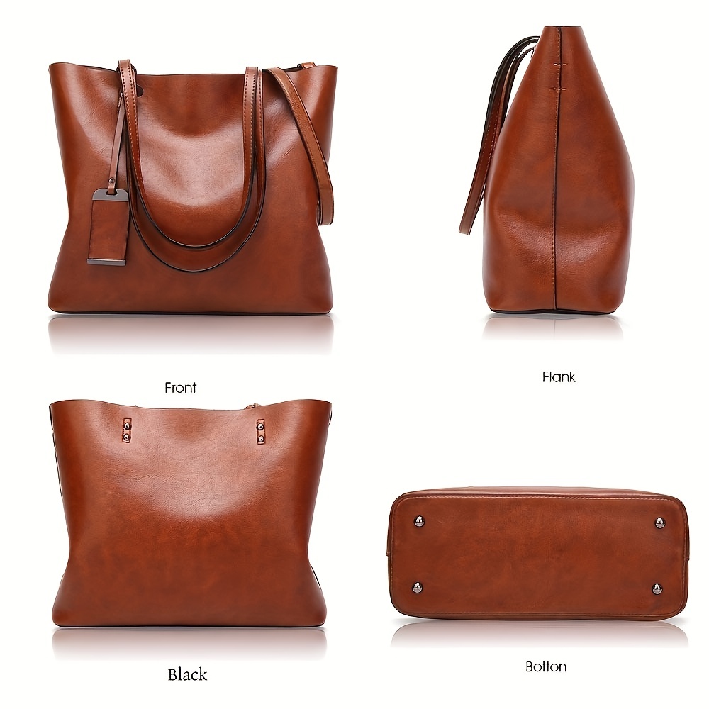 Modna klasyczna Retro skórzana – Leather Work Handbag recenzja i cena